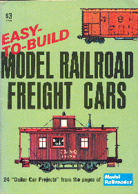 Easy-to-build Model Railroad Freight Cars
