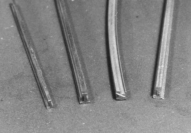 Foto 4: Micro Engineering nysølvskinner code 83 og 100, rilleskinne code 100, code 125