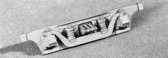 Figur 1: Støbemodel til en svanehalsbogieside.