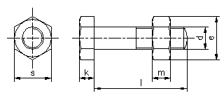 Figur 4: Sekskantbolte