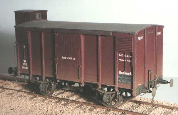 Foto 1: Model af DSB IV 20102 i 1:45.